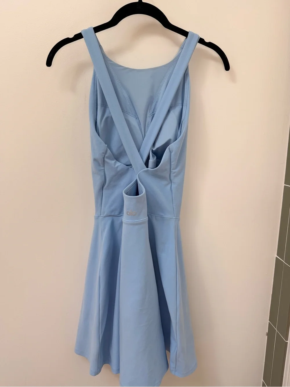 Alosoft Backspin Dress - Seashell Blue
